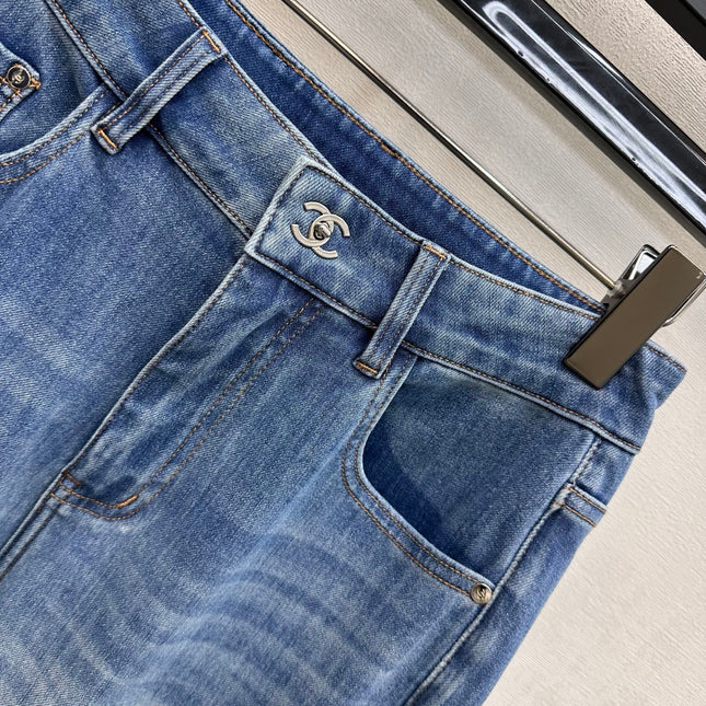 CHANEL 26S FLARED JEANS 1380