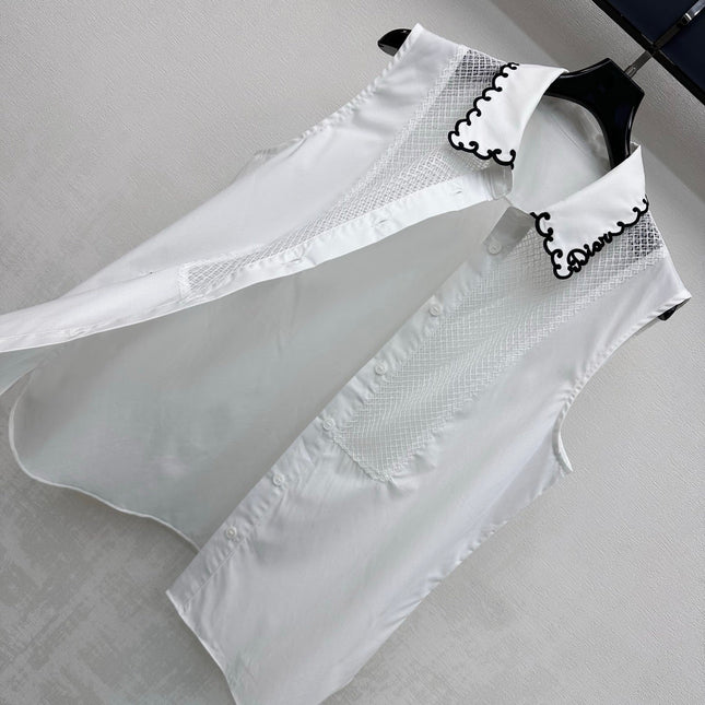 DIOR 26S SLEEVELESS BIB SHIRT 1332