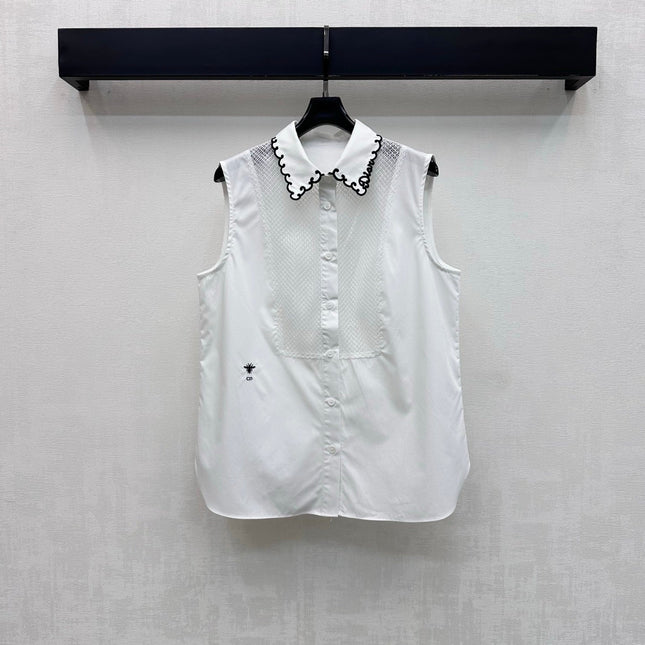 DIOR 26S SLEEVELESS BIB SHIRT 1332