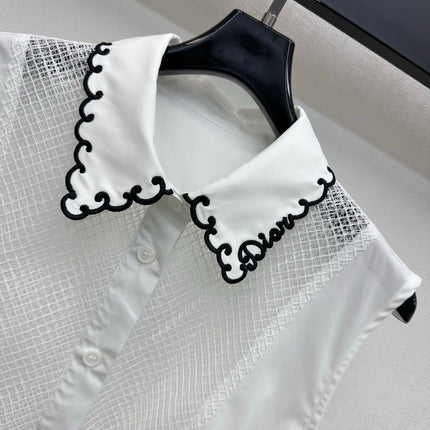 DIOR 26S SLEEVELESS BIB SHIRT 1332