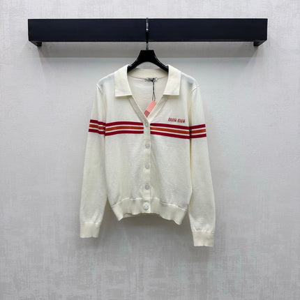 MIUMIU 26S COLLARED CARDIGAN 1510