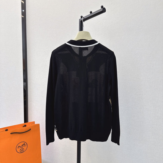 HERMES 26S KNIT CARDIGAN 504
