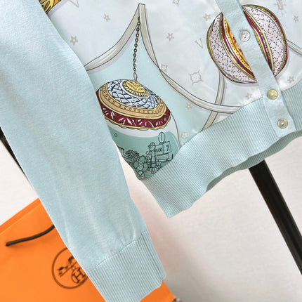 HERMES 26S KNIT CARDIGAN 506