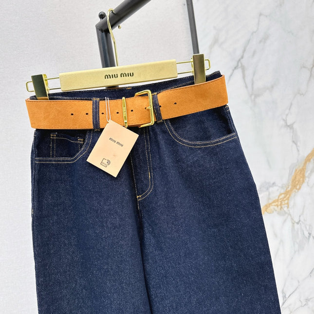 MIUMIU 26S WIDE LEG JEANS 974
