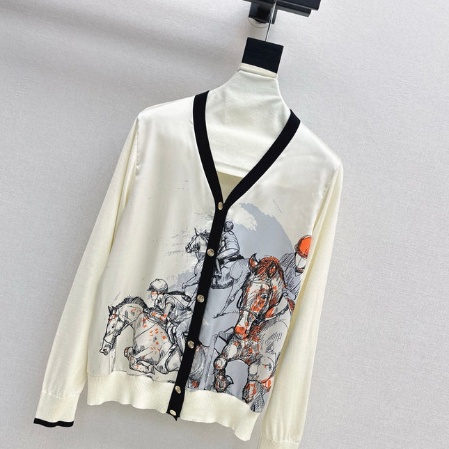 HERMES 26S KNIT CARDIGAN 510