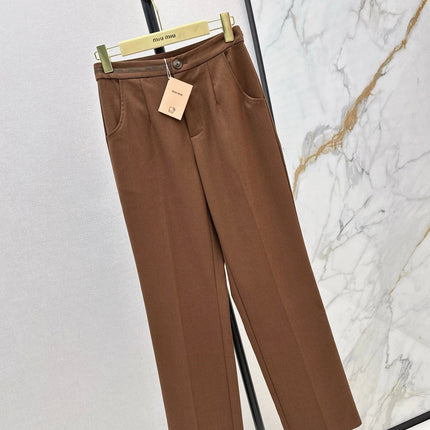MIUMIU 26S WIDE LEG PANTS 954