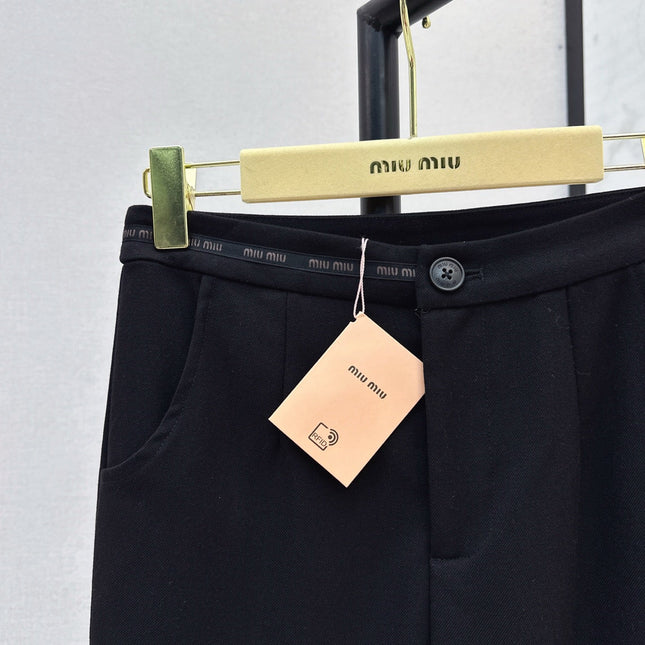 MIUMIU 26S WIDE LEG PANTS 953