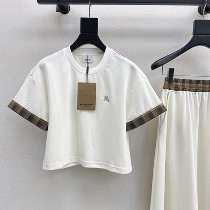 BURBERRY 26S TOP AND SKIRT SET 422