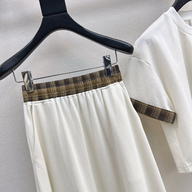BURBERRY 26S TOP AND SKIRT SET 422