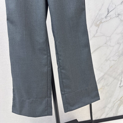 MIUMIU 26S STRAIGHT LEG PANTS 976