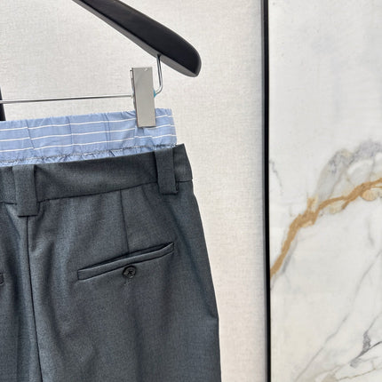 MIUMIU 26S STRAIGHT LEG PANTS 976