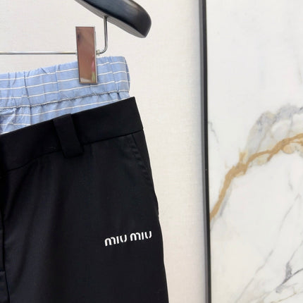MIUMIU 26S STRAIGHT LEG PANTS 975