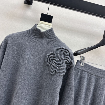 VALENTINO 26S SWEATER AND SKIRT SET STYLE 76