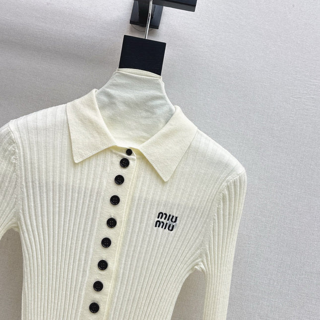 MIUMIU POLO SWEATER STYLE 830
