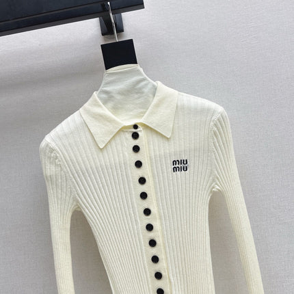 MIUMIU POLO SWEATER STYLE 830