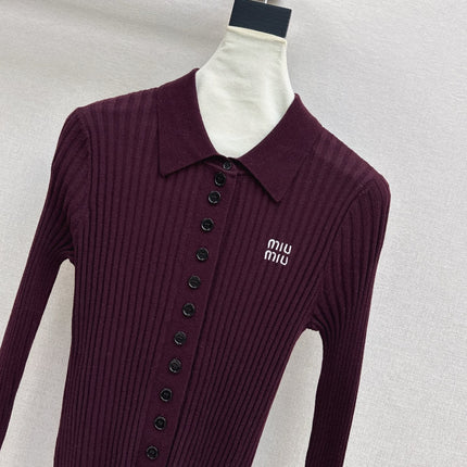 MIUMIU POLO SWEATER STYLE 829