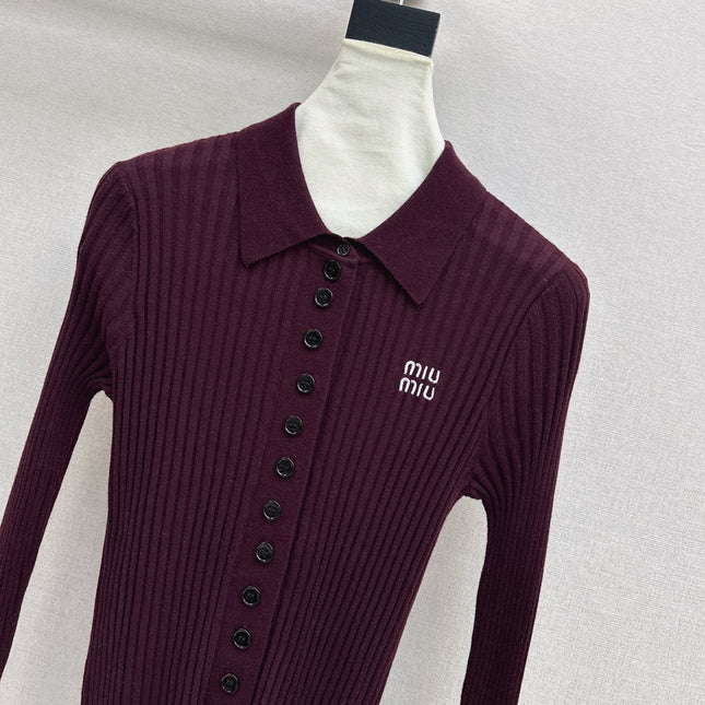 MIUMIU POLO SWEATER STYLE 829