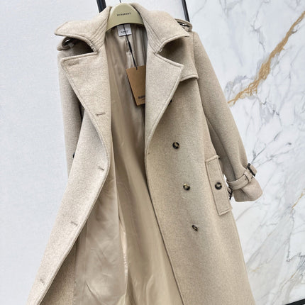 BURBERRY 25S LONG WOOL COAT 286