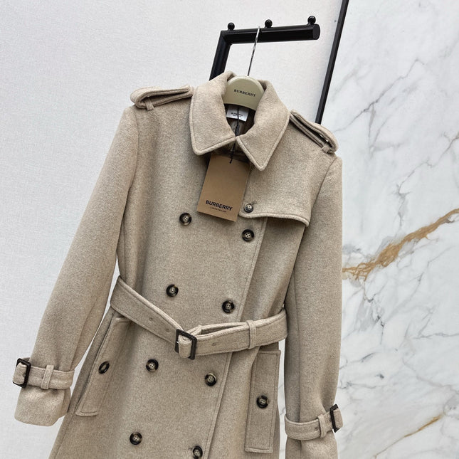 BURBERRY 25S LONG WOOL COAT 286