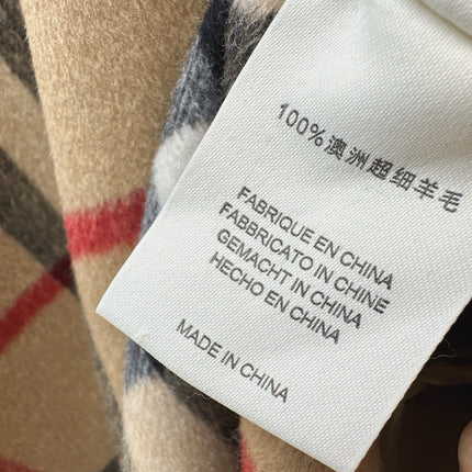 BURBERRY 25S REVERSIBLE KNIT COAT 252