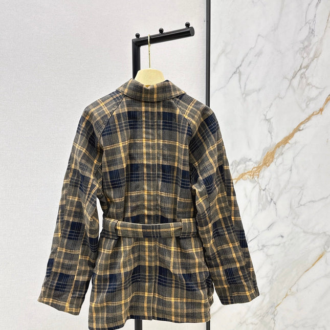 MIUMIU LONG REVERSIBLE COAT STYLE 747
