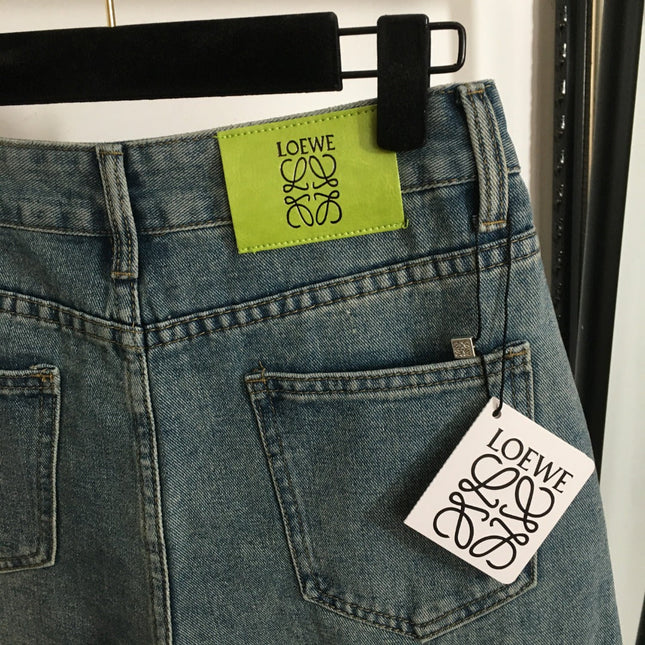 LOEWE 26S DENIM SHORTS 465