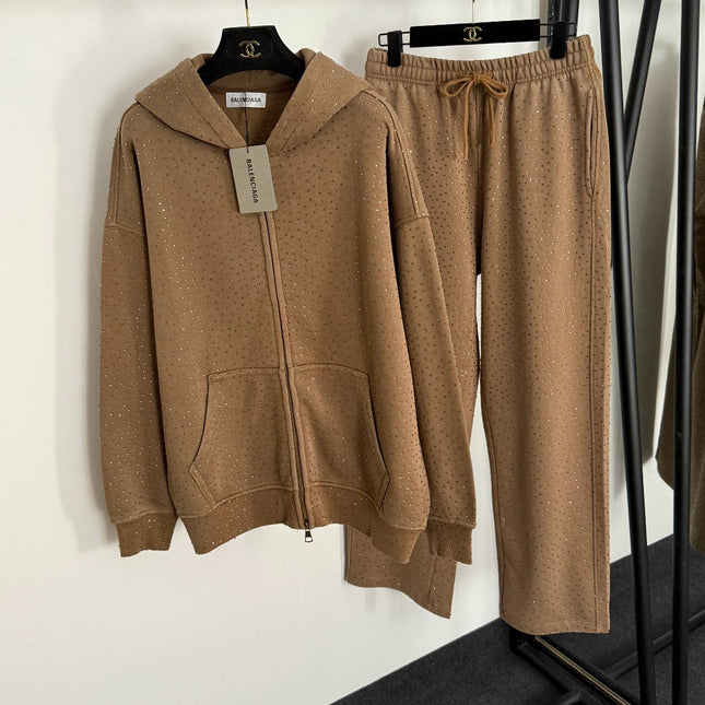 BALENCIAGA 26S HOODED TRACKSUIT SET 201
