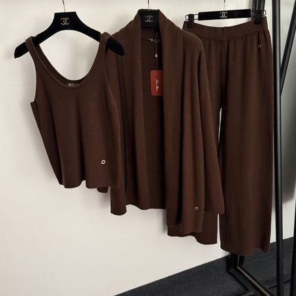 LORO PIANA 26S THREE-PIECE KNIT SET 944