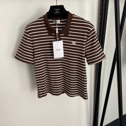 CELINE 26S SHORT SLEEVE POLO SHIRT 346