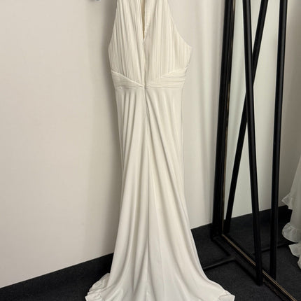 DIOR 26S PLEATED HALTER-NECK BLAZER DRESS 898