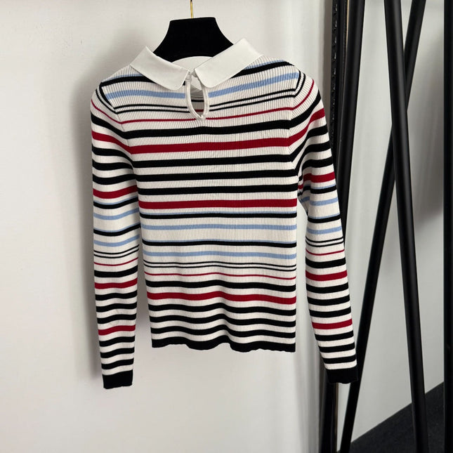 CHANEL 26S COLLARED SWEATER 837