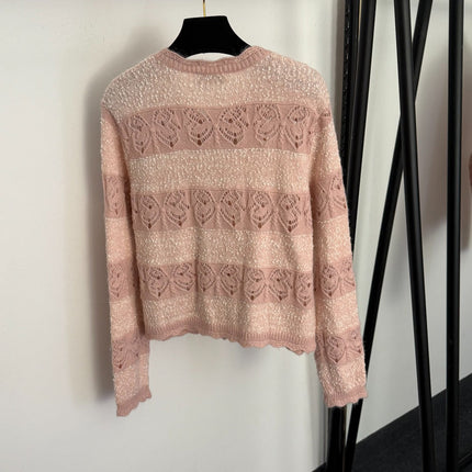MIUMIU 26S LONG SLEEVE KNIT CARDIGAN 1025