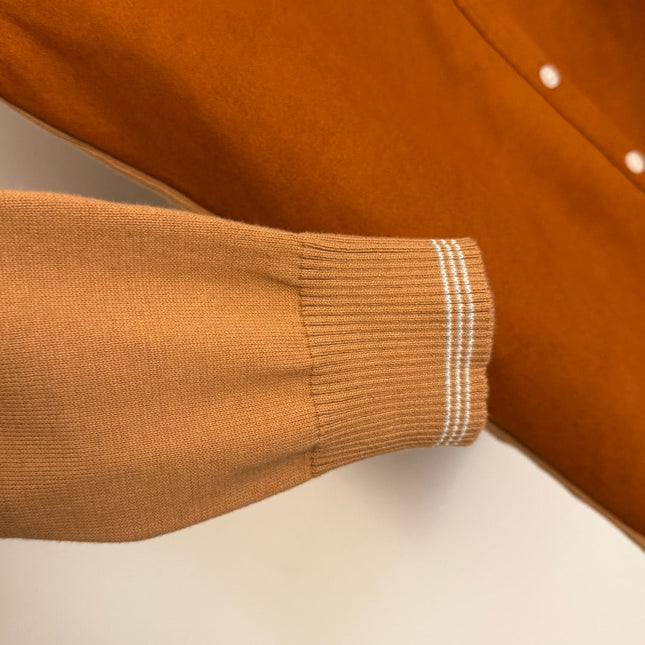 MIUMIU 26S LONG SLEEVE COLLARED CARDIGAN 1010