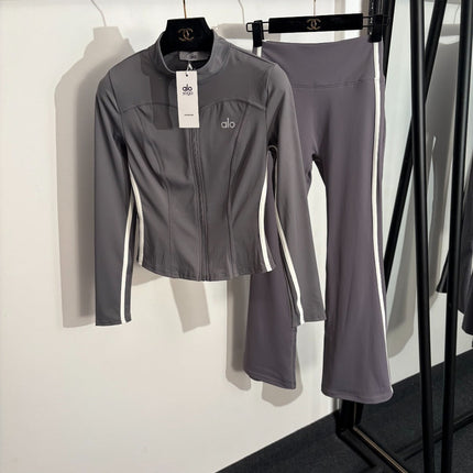 ALO 26S 2-PIECE SPORTS JACKET & FLARED PANTS SET 348