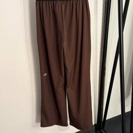 ALO 26S WIDE-LEG ELASTIC WAIST PANTS 203