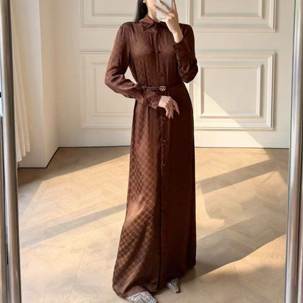GUCCI 26S LONG SLEEVE SHIRT DRESS 301