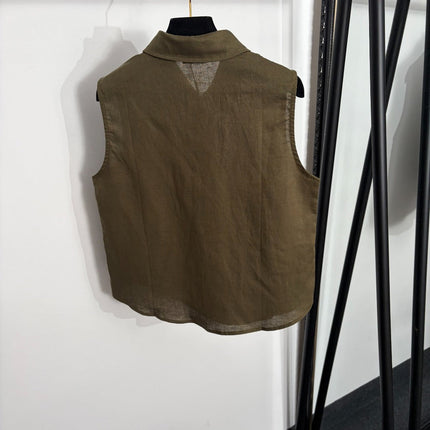 YSL 26S SLEEVELESS SHIRT 395