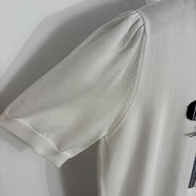 HERMES 26S SHORT-SLEEVE KNIT TOP 720