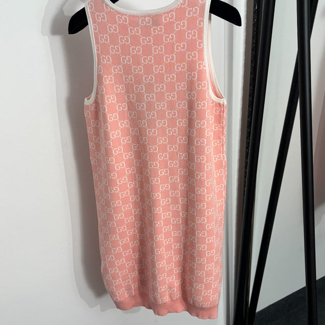 GUCCI 26S SLEEVELESS KNIT DRESS 436