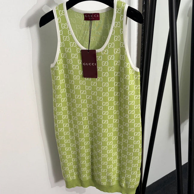 GUCCI 26S SLEEVELESS KNIT DRESS 437