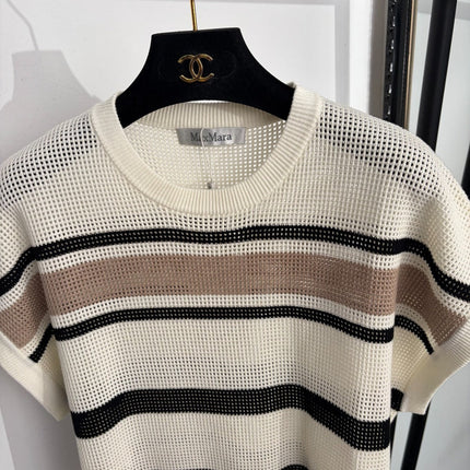MAXMARA 26S SHORT-SLEEVE KNIT TOP 365