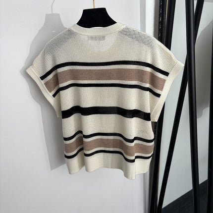 MAXMARA 26S SHORT-SLEEVE KNIT TOP 365