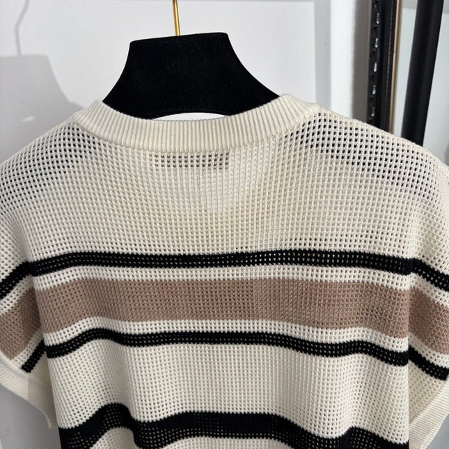 MAXMARA 26S SHORT-SLEEVE KNIT TOP 365