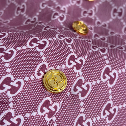 GUCCI 26S SHORT-SLEEVE BOW-TIE DRESS 419