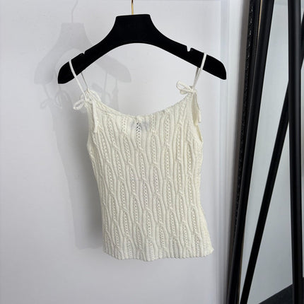 CHANEL 26S KNIT CAMISOLE TOP 1358