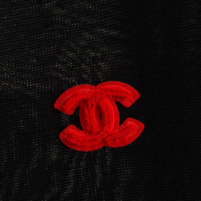 CHANEL 26S SHORT-SLEEVE KNIT TOP 1355