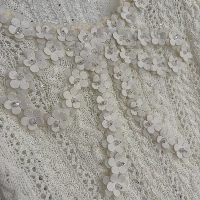 CHANEL 26S SHORT-SLEEVE KNIT TOP 1352