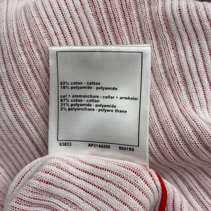 CHANEL 26S SLEEVELESS KNIT TOP 1487