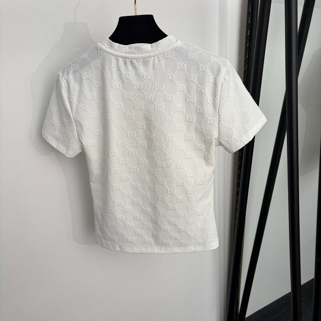 GUCCI 26S SHORT-SLEEVE T-SHIRT AND LEGGINGS SET 372