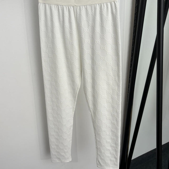GUCCI 26S SHORT-SLEEVE T-SHIRT AND LEGGINGS SET 372